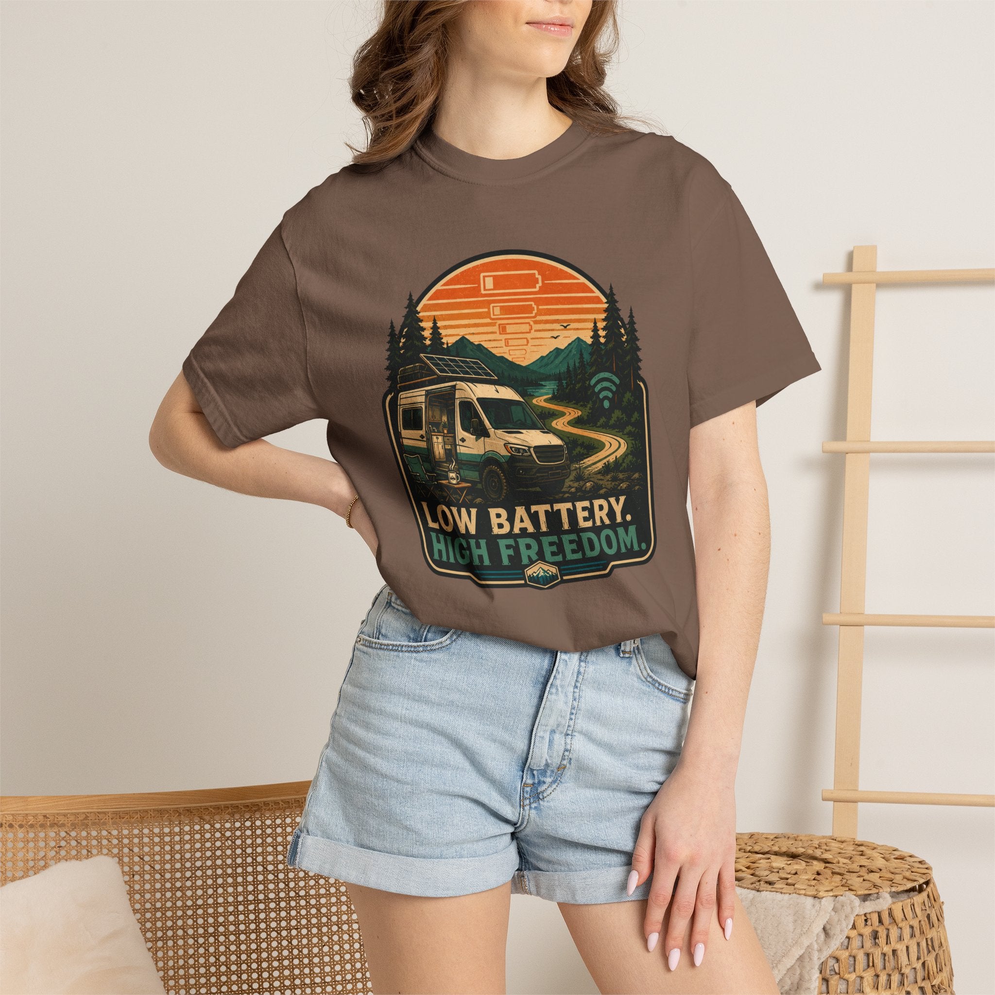 Low Battery High Freedom - T-Shirt