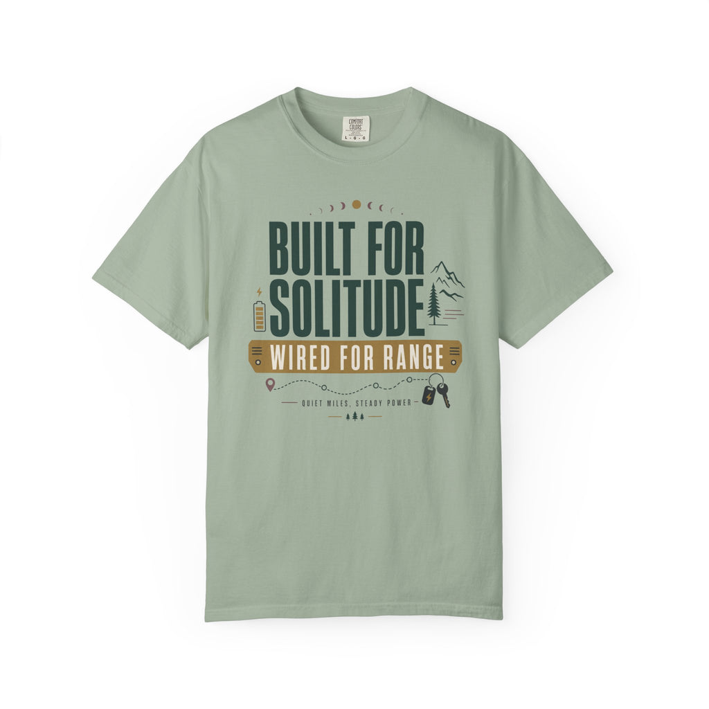Built For Solitude Wired For Range - T-Shirt