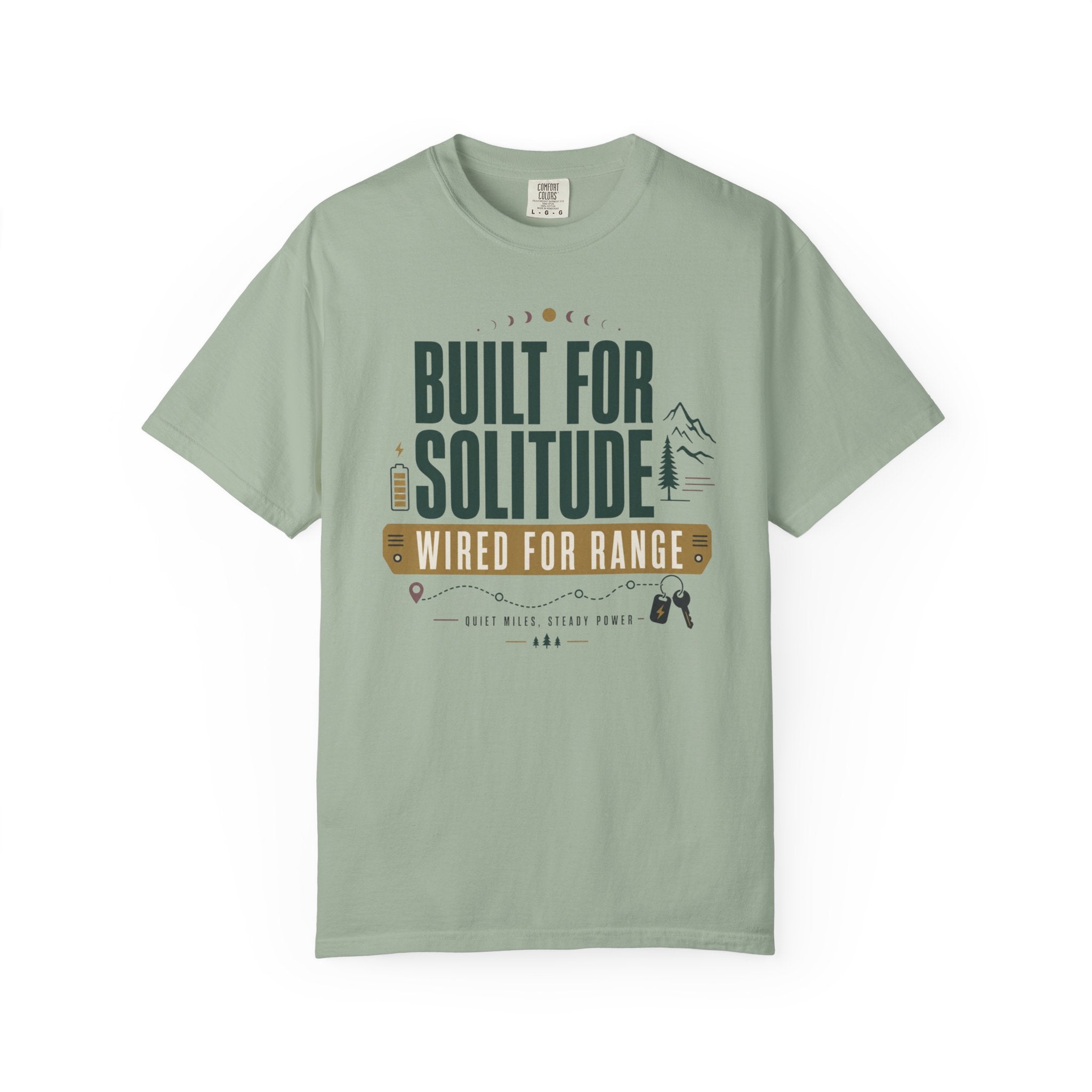 Built For Solitude Wired For Range - T-Shirt