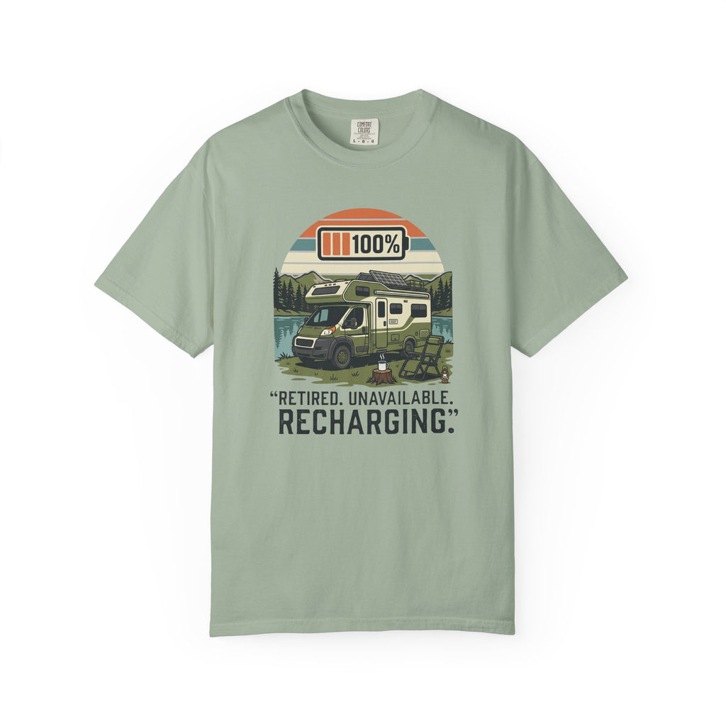 Retired Unavailable Recharging - T-Shirt