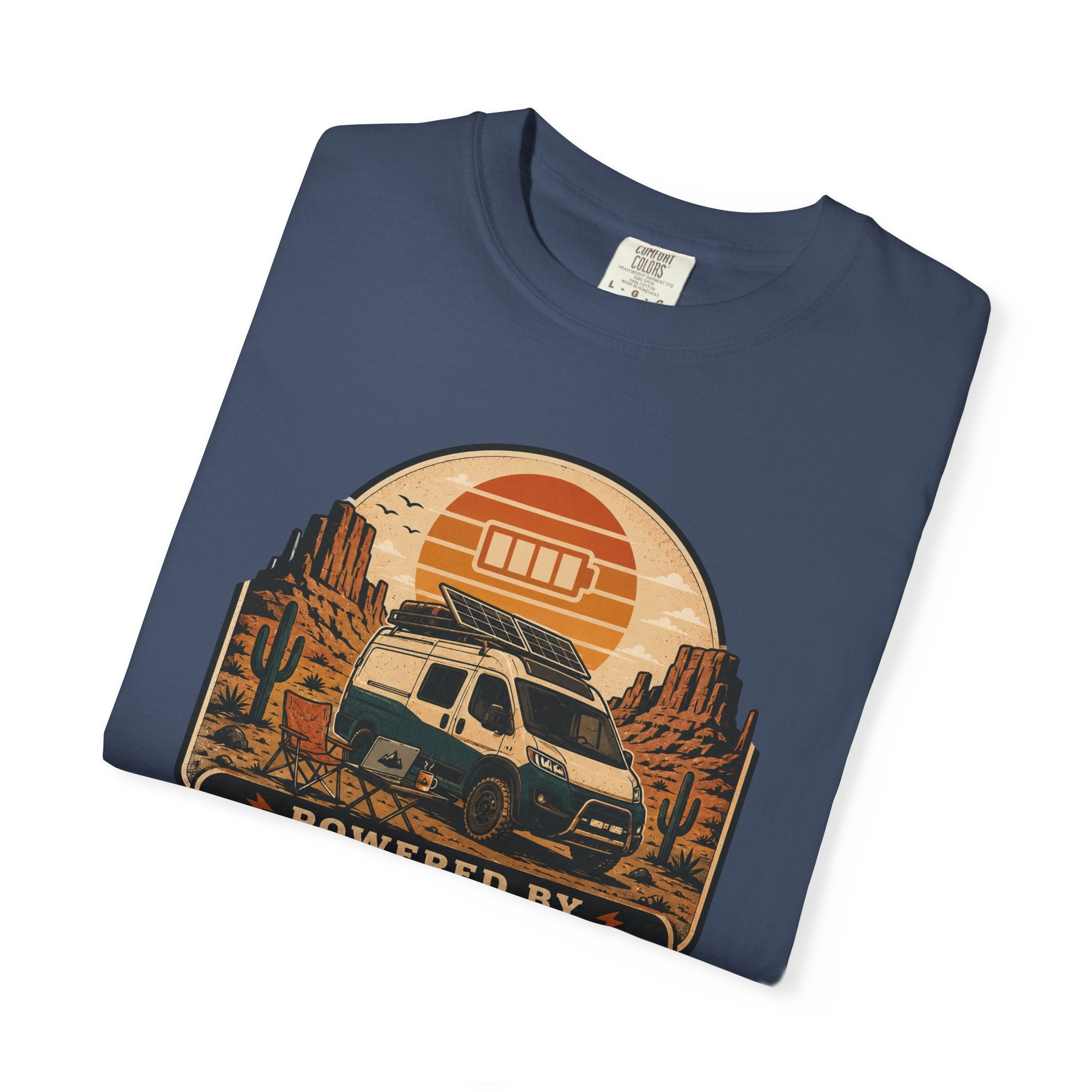 Powered By Solar and Sarcasm - T-Shirt