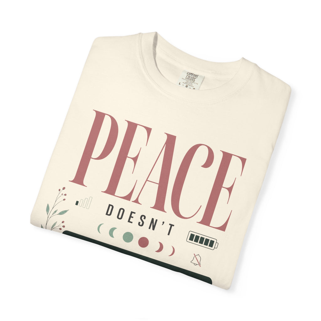 Peace Doesnt Need A Signal - T-Shirt