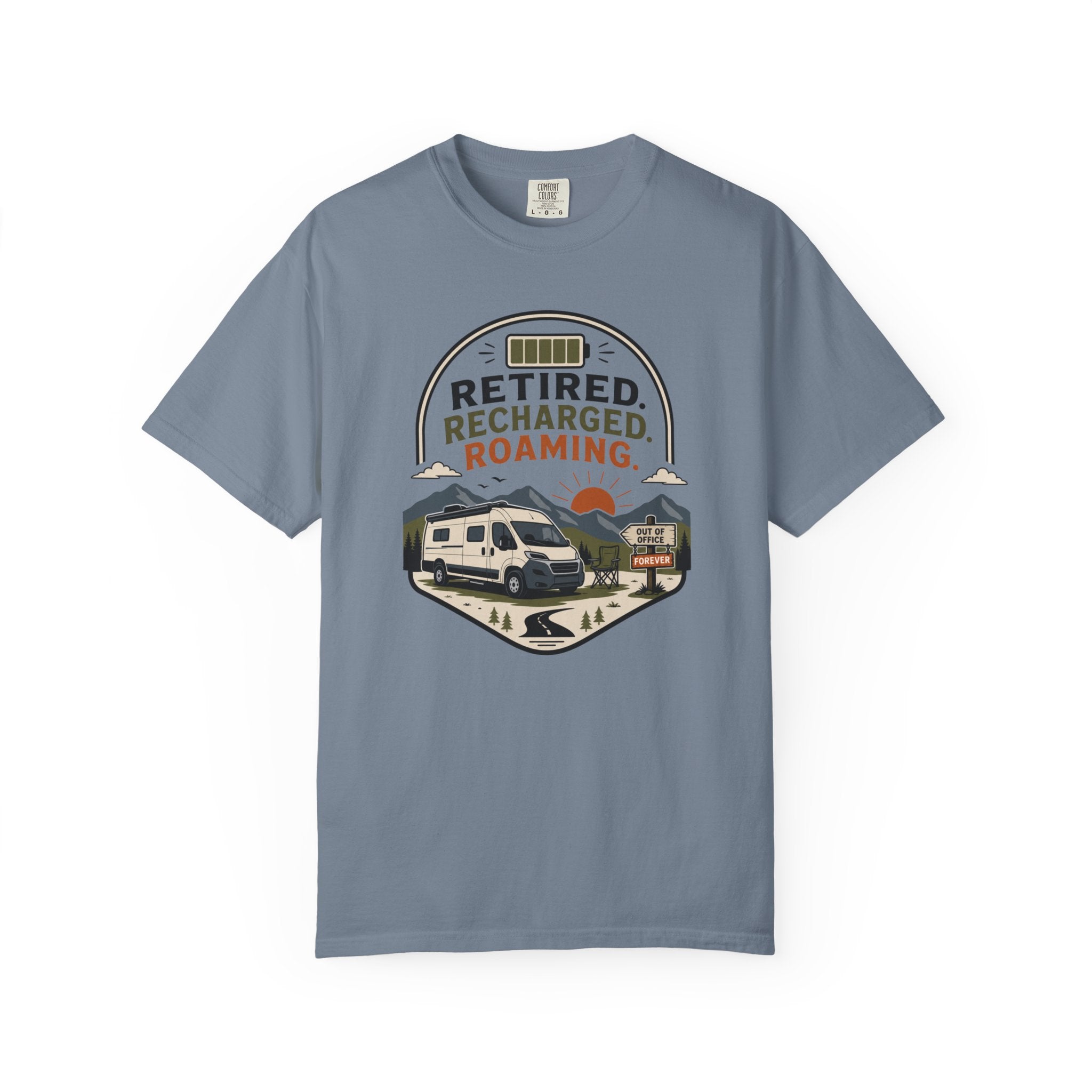 Retired Recharged Roaming - T-Shirt