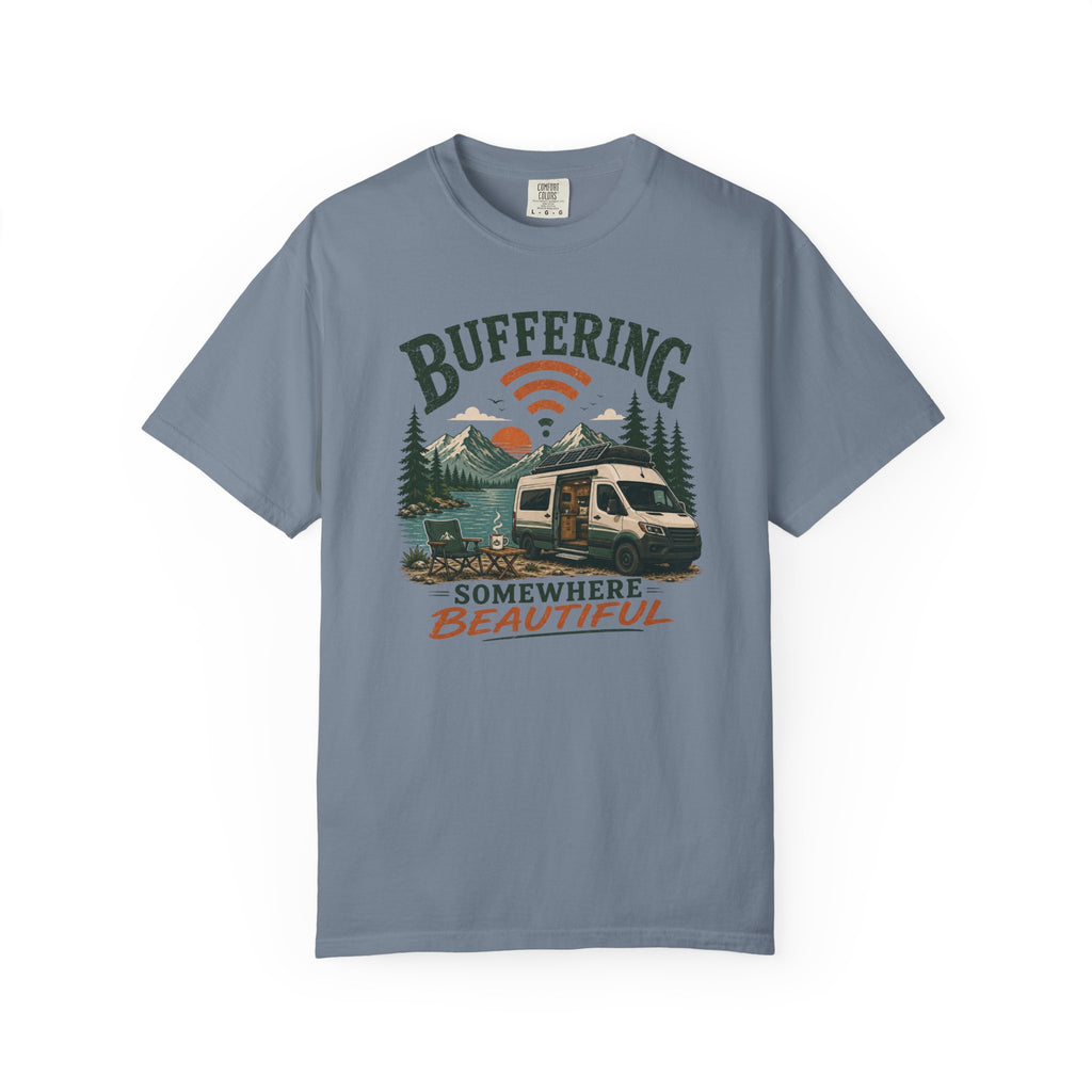 Buffering Somewhere Beautiful - T-Shirt