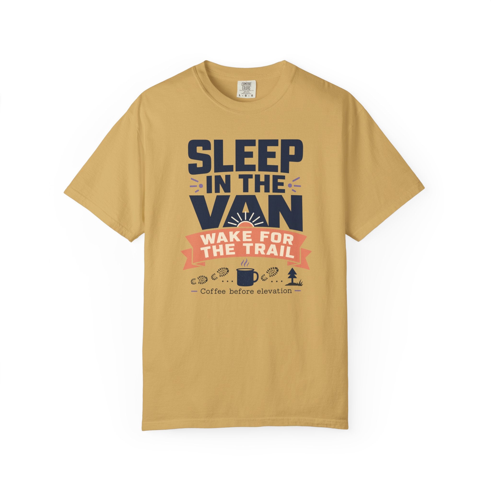 Sleep In The Van Wake For The Trail - T-Shirt