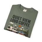 Quiet View Loud Coffee - T-Shirt