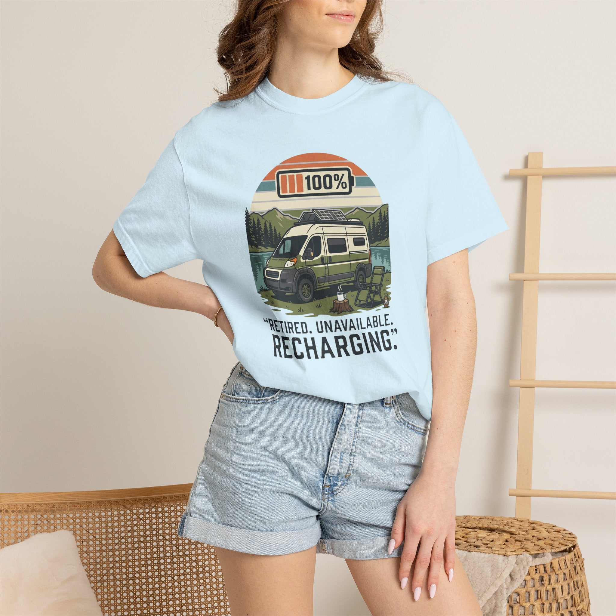 Retired Unavailable Recharging - T-Shirt