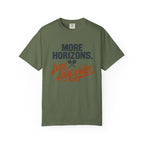 More Horizons Less Headlines - T-Shirt