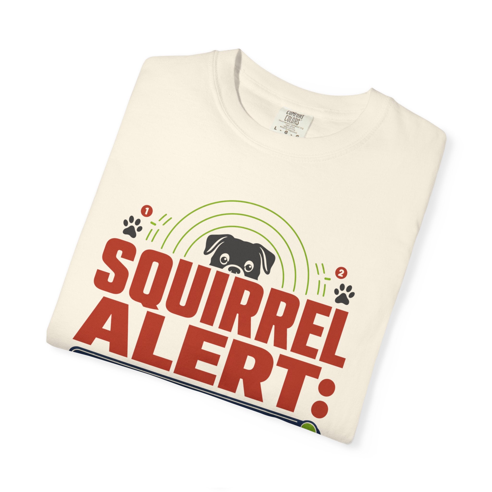 Squirrel Alert Push Notification - T-Shirt