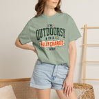 I'm Outdoorsy In A Fully Charged Way - T-Shirt