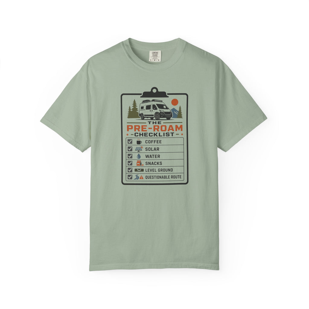 The Pre Roam Checklist - T-Shirt