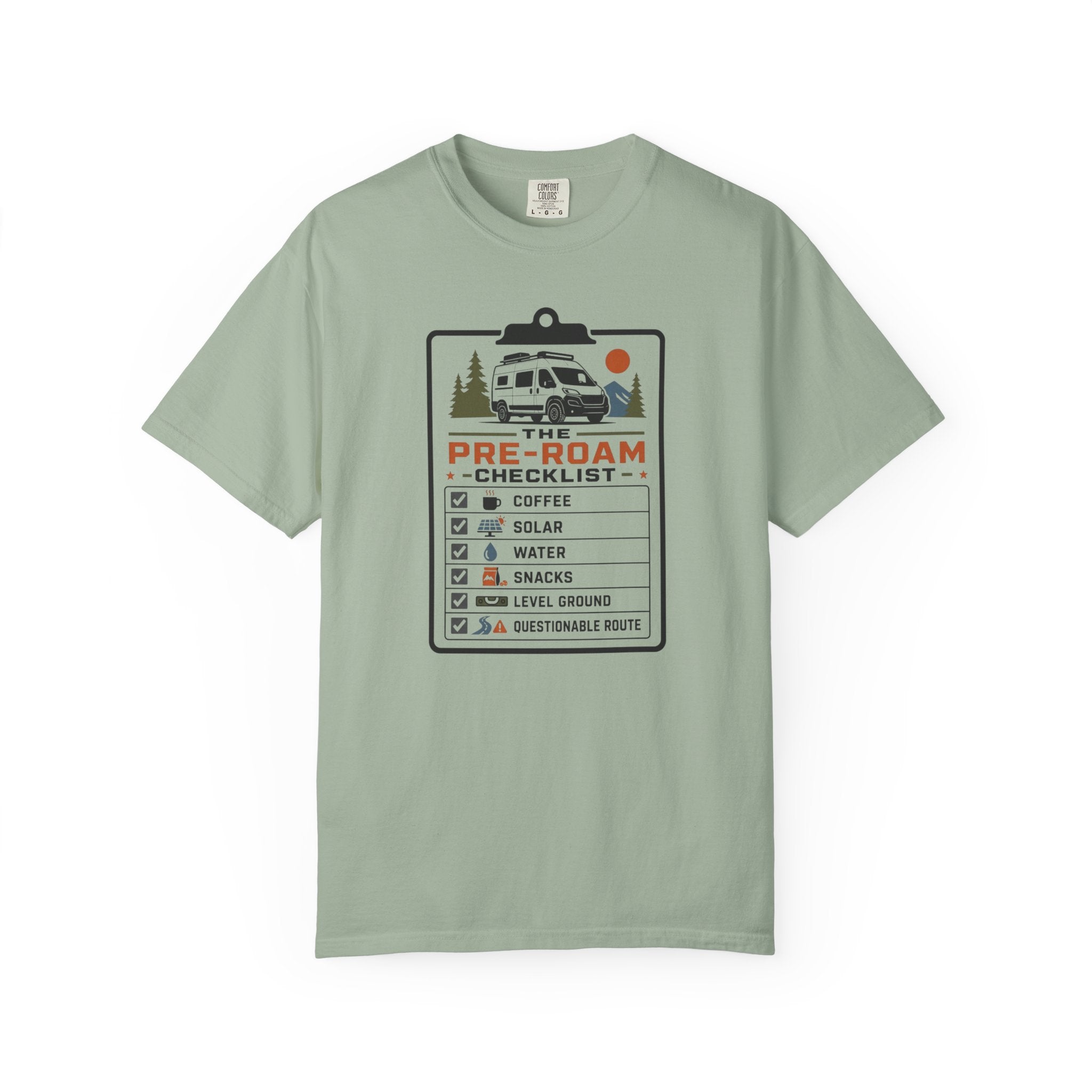 The Pre Roam Checklist - T-Shirt