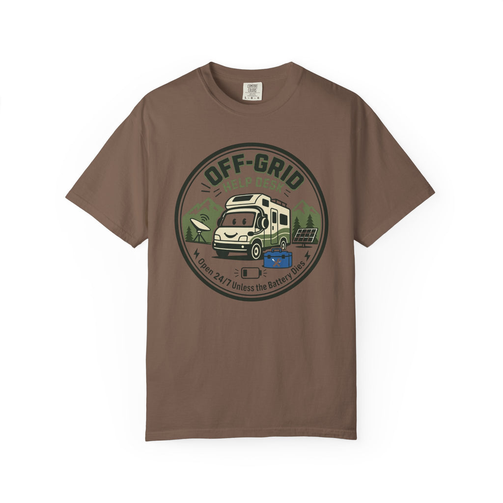 Off Grid Help Desk - T-Shirt