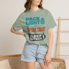 Pack Light Park Smart Sleep Outside - T-Shirt