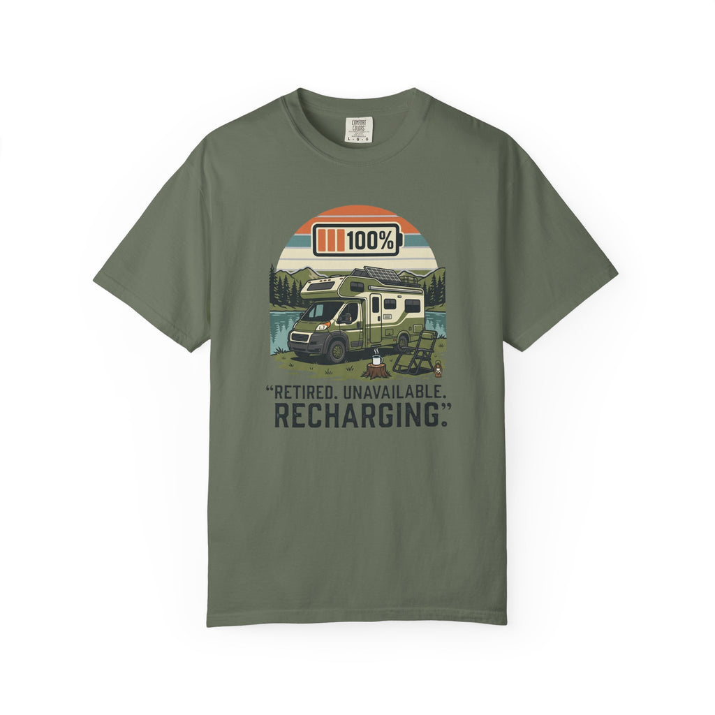 Retired Unavailable Recharging - T-Shirt