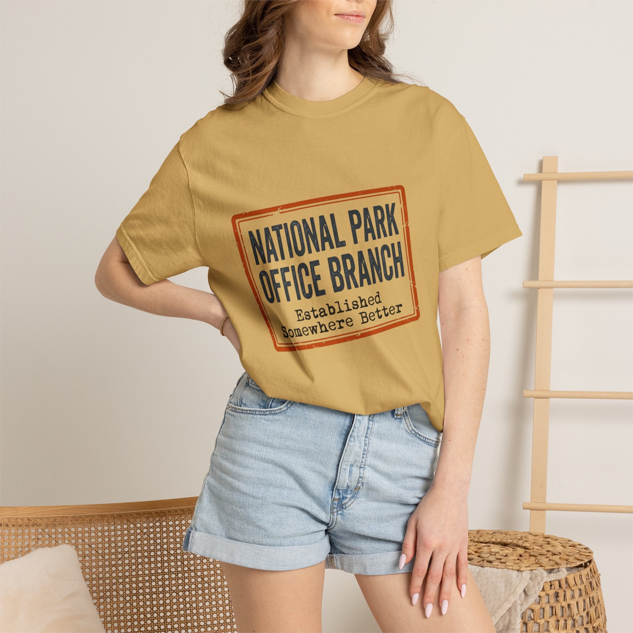 National Park Office Branch Established Somewhere Better - T-Shirt