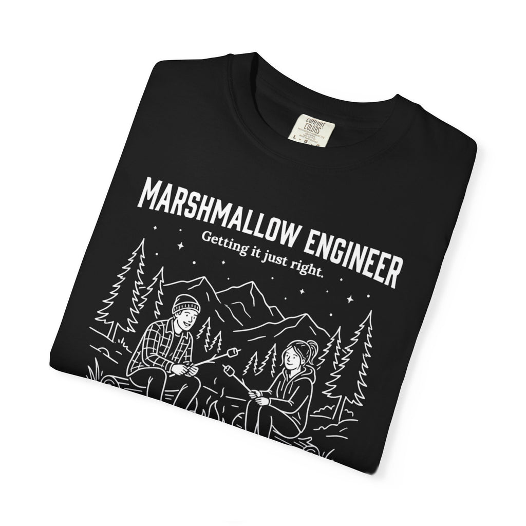 Marshmallow Engineer Getting It Just Right - T-Shirt