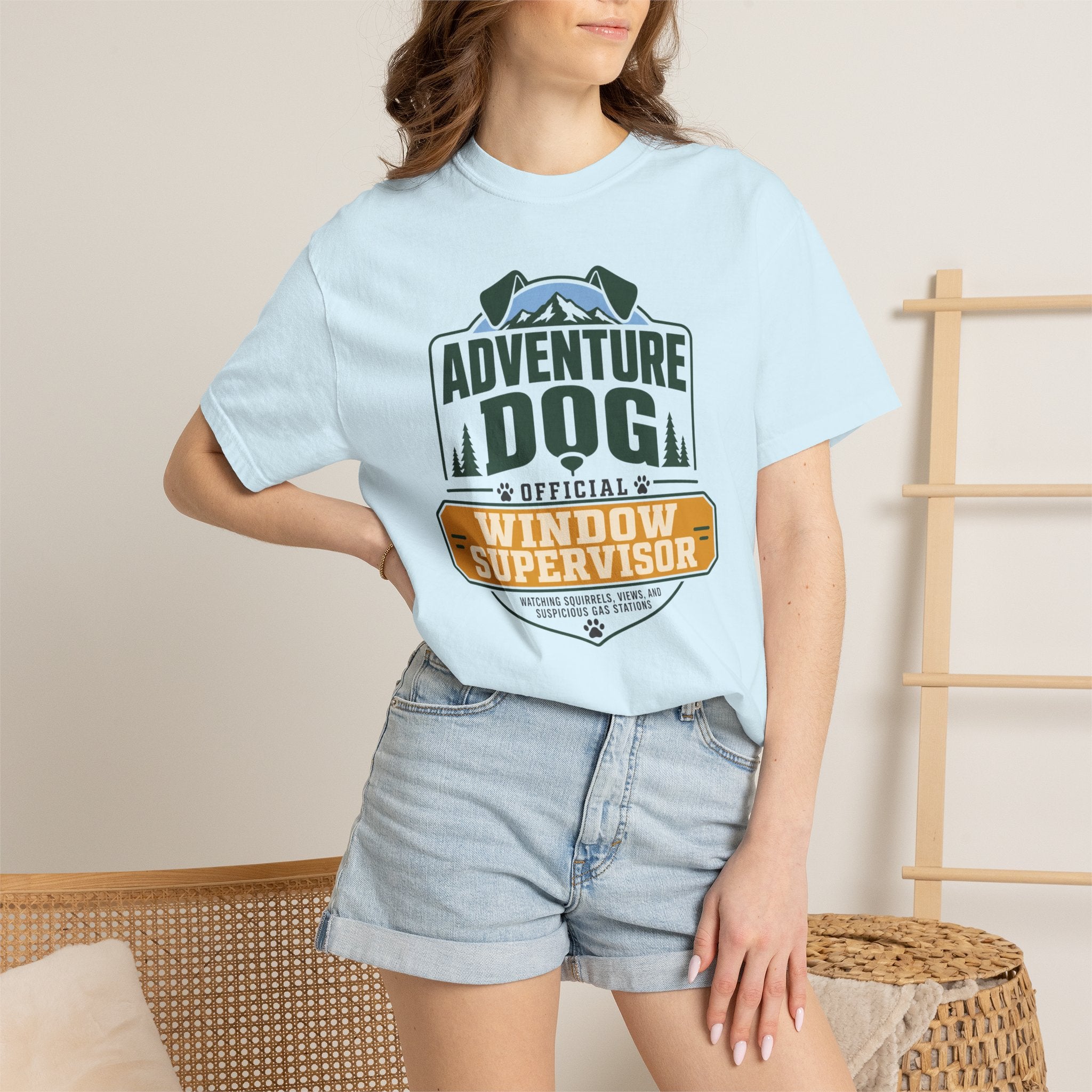 Adventure Dog Official Window Supervisor - T-Shirt