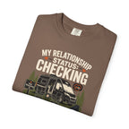 My Relationship Status Checking The Level - T-Shirt