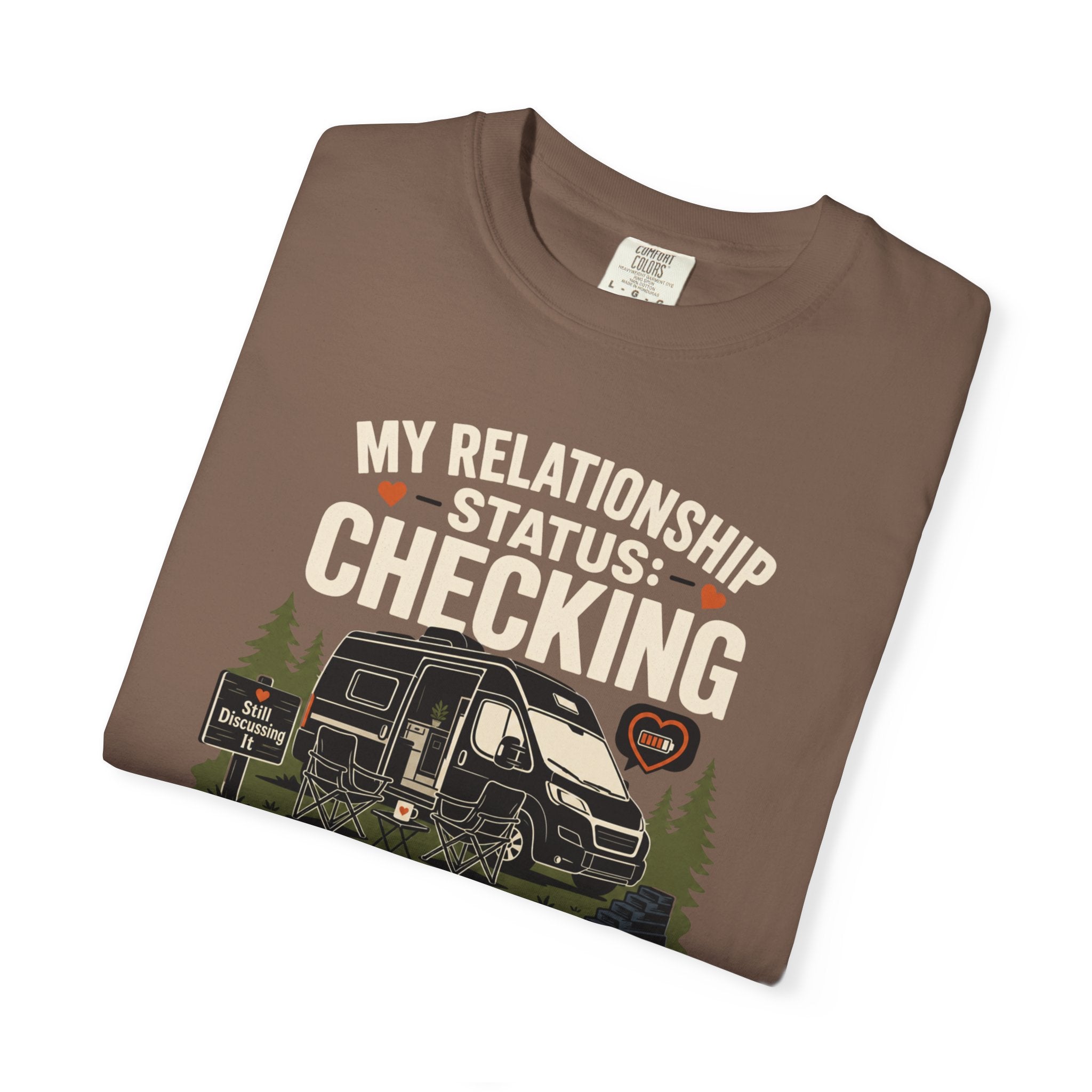 My Relationship Status Checking The Level - T-Shirt