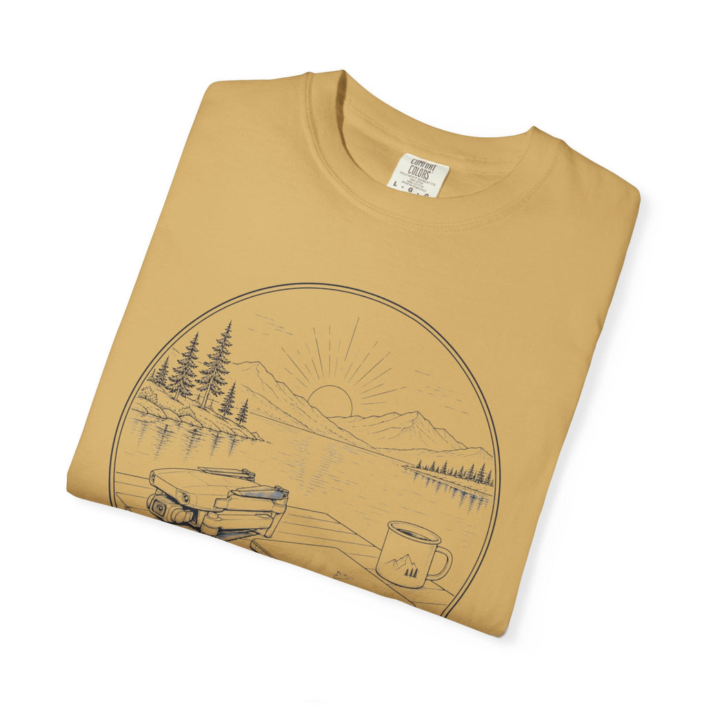 Launch Drone Before Coffee Gets Cold - T-Shirt