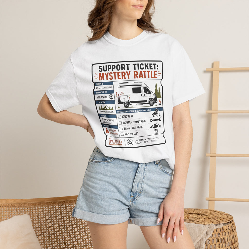 Support Ticket Mystery Rattle - T-Shirt