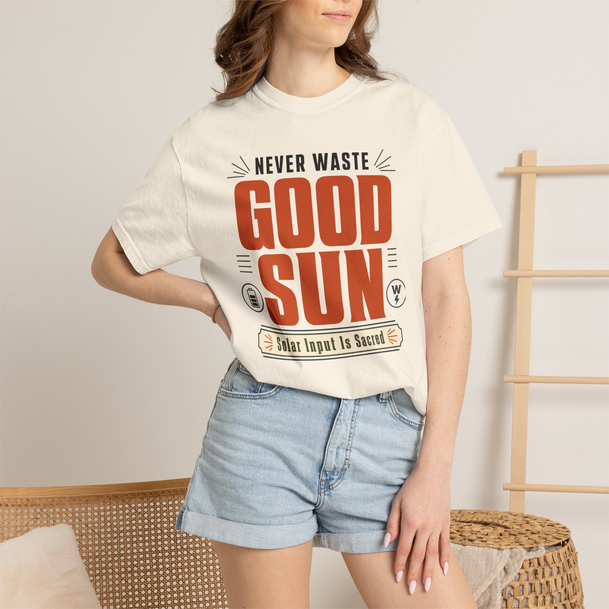 Never Waste Good Sun - T-Shirt