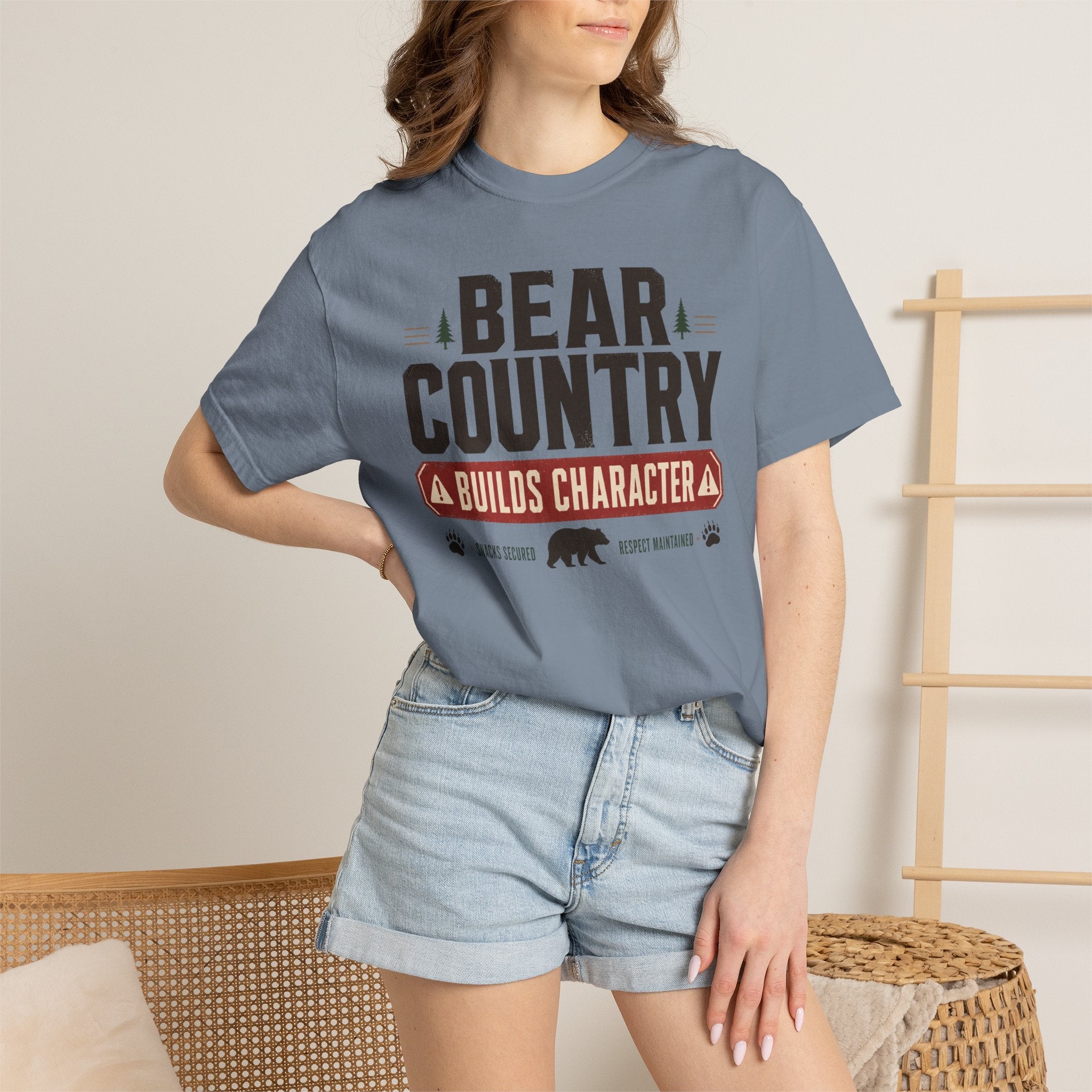 Bear Country Builds Character - T-Shirt