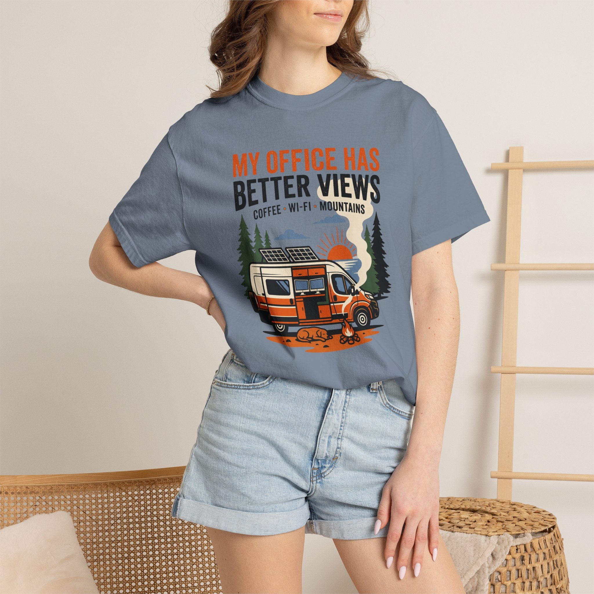 My office has better views - T-Shirt