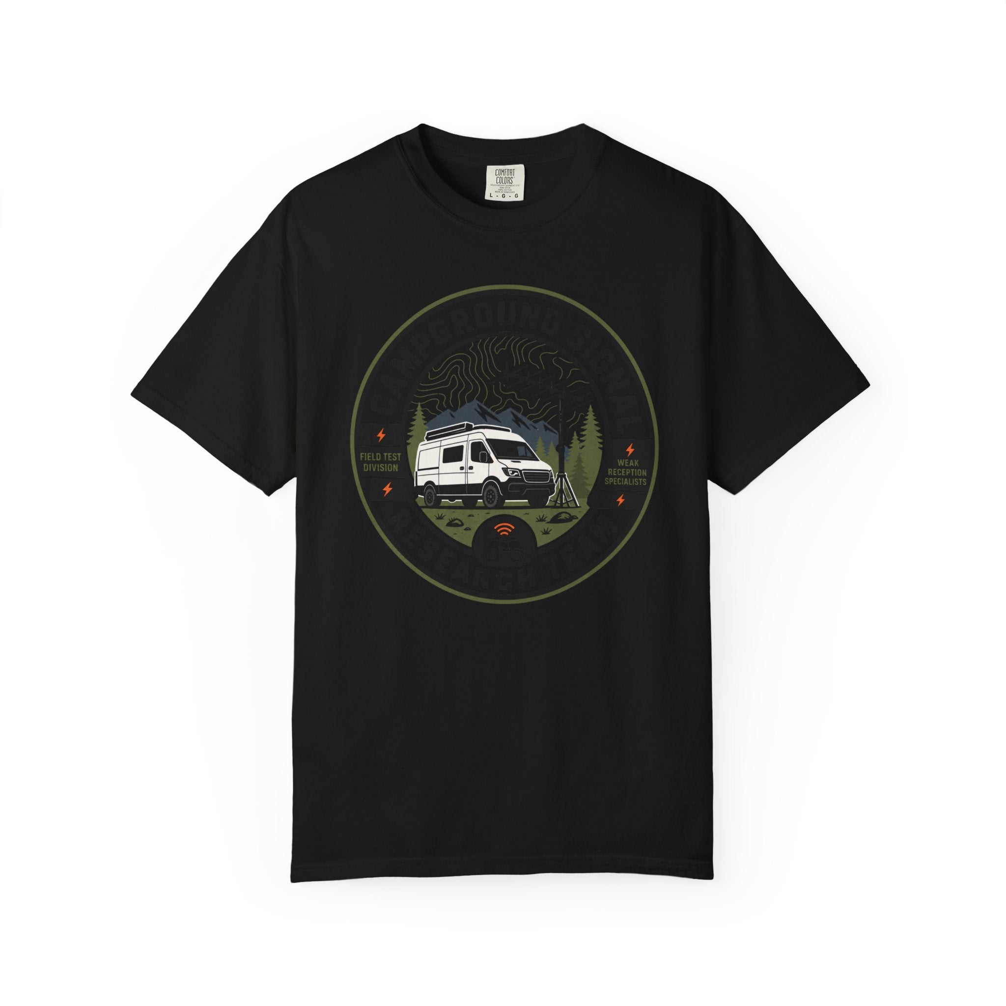 Campground Signal Research Team - T-Shirt