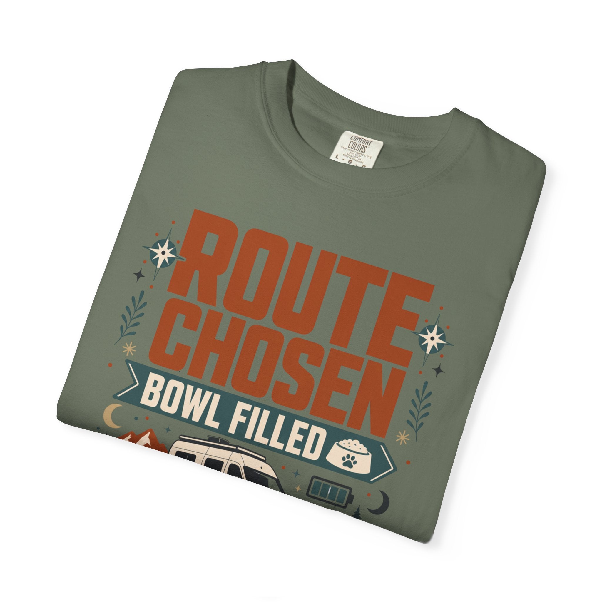 Route Chosen Bowl Filled Doubt Muted - T-Shirt