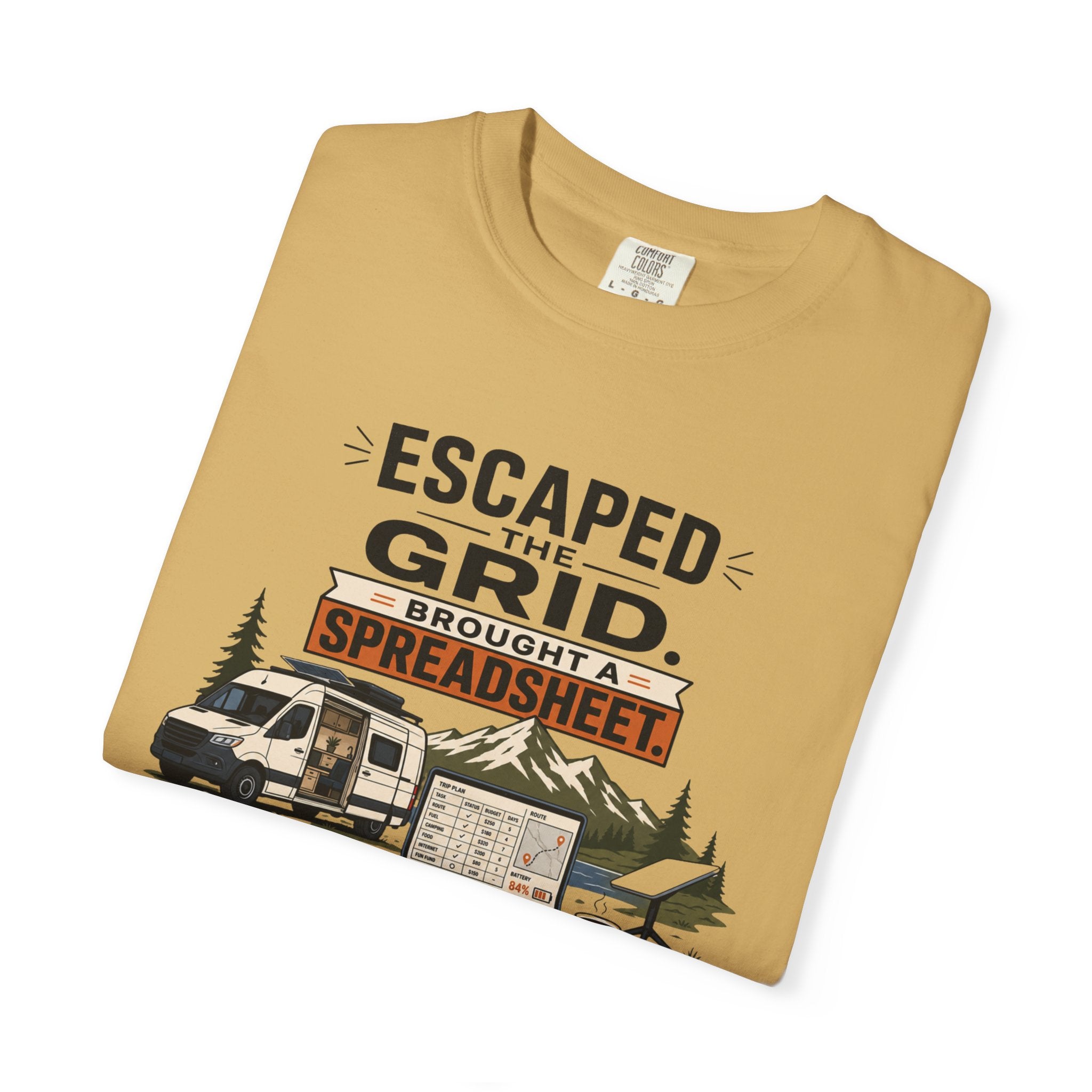 Escaped The Grid Brought A Spreadsheet - T-Shirt