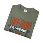 Off Grid Pet Ready Peace Locked - T-Shirt