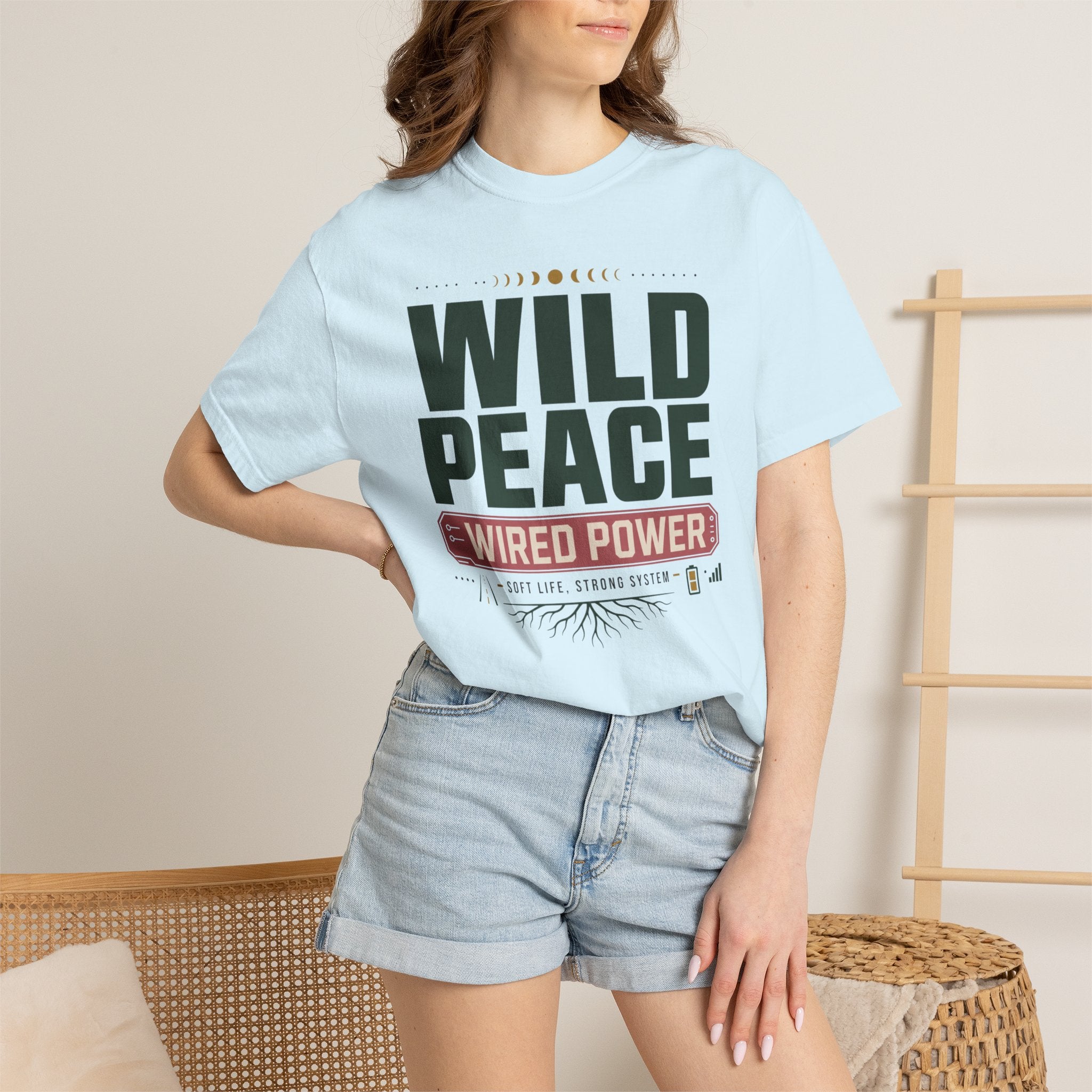 Wild Peace Wired Power - T-Shirt