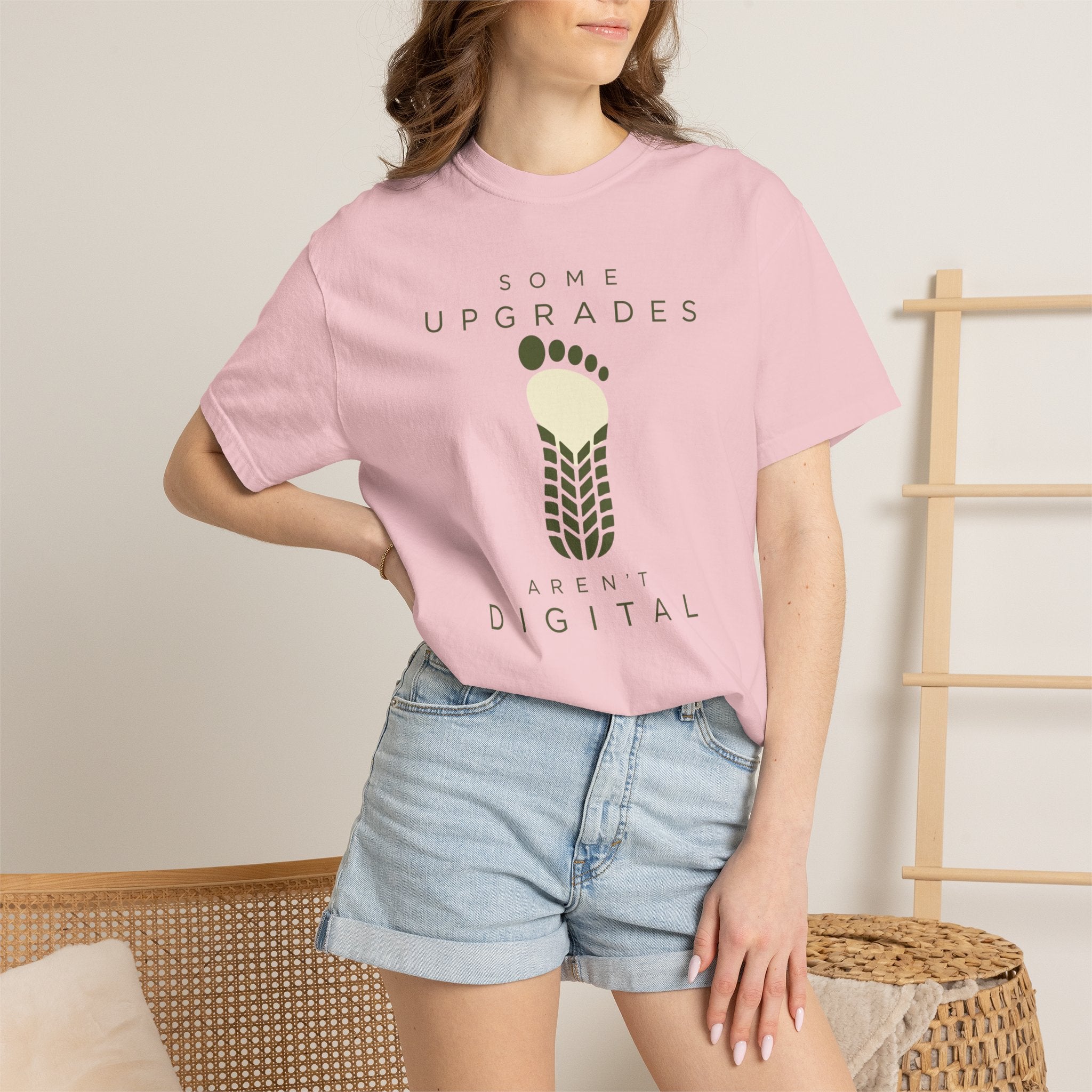 Some Upgrades Aren't Digital - T-Shirt