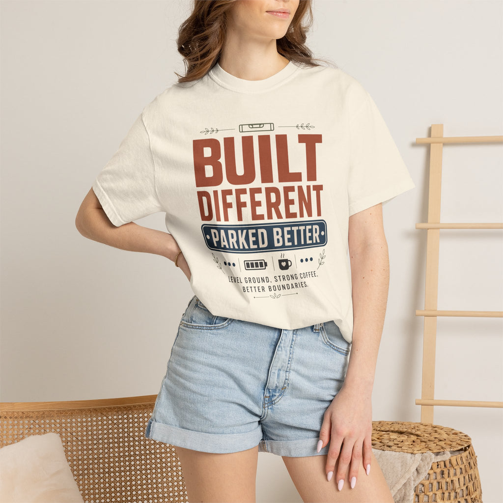 Built Different Parked Better - T-Shirt