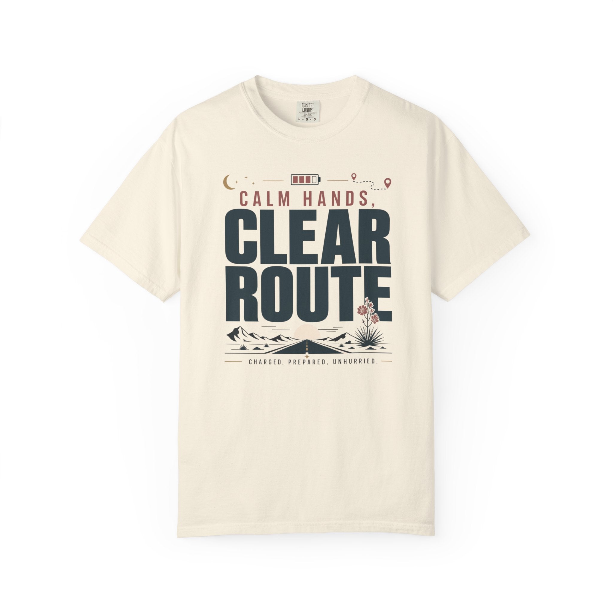 Calm Hands Clear Route - T-Shirt