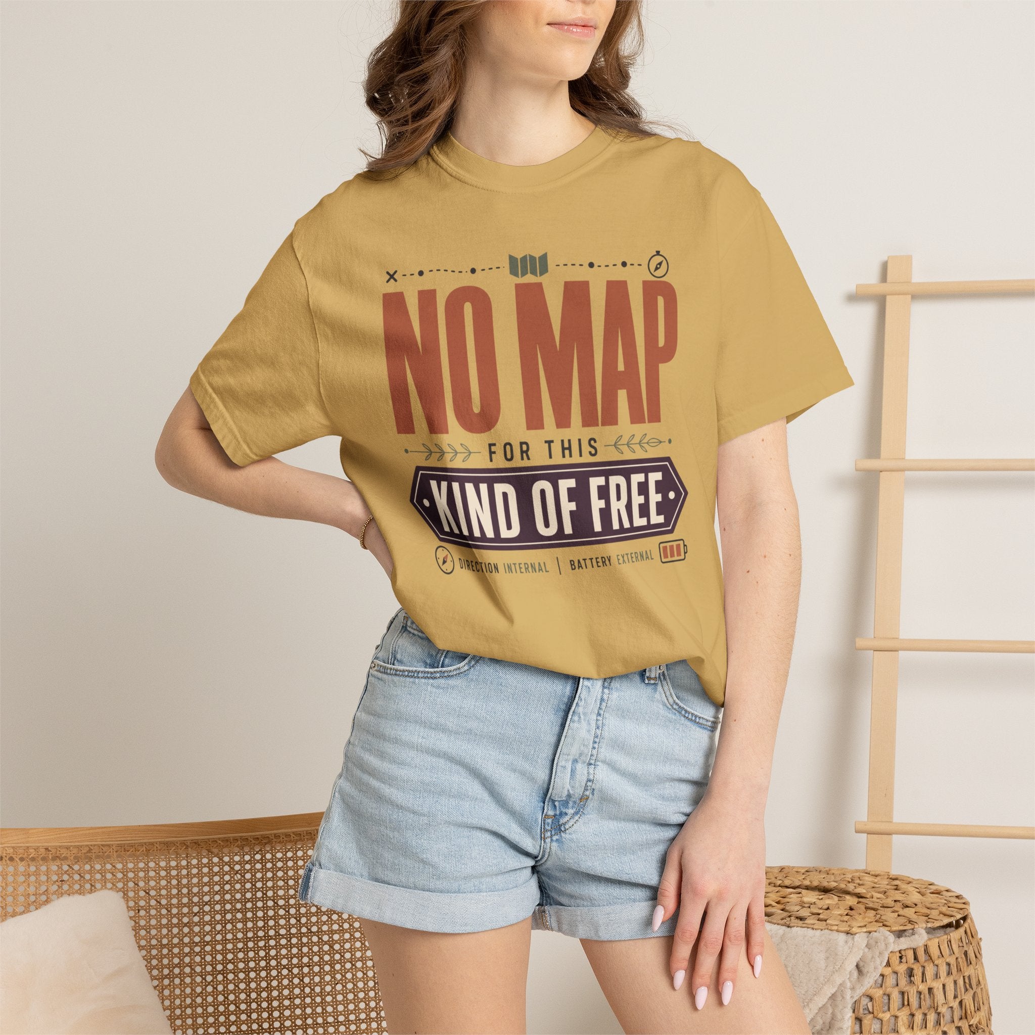 No Map For This Kind Of Free - T-Shirt