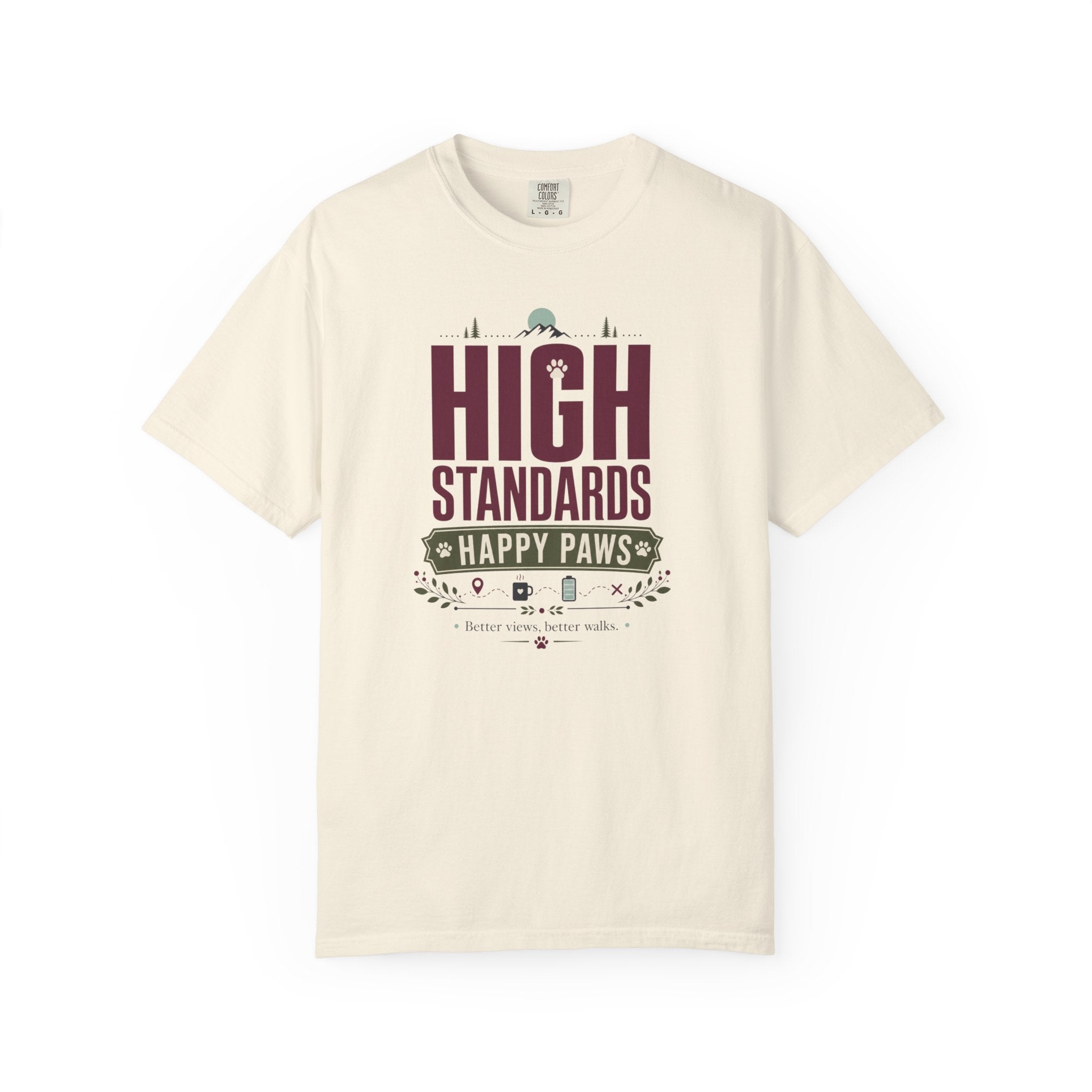 High Standards Happy Paws - T-Shirt