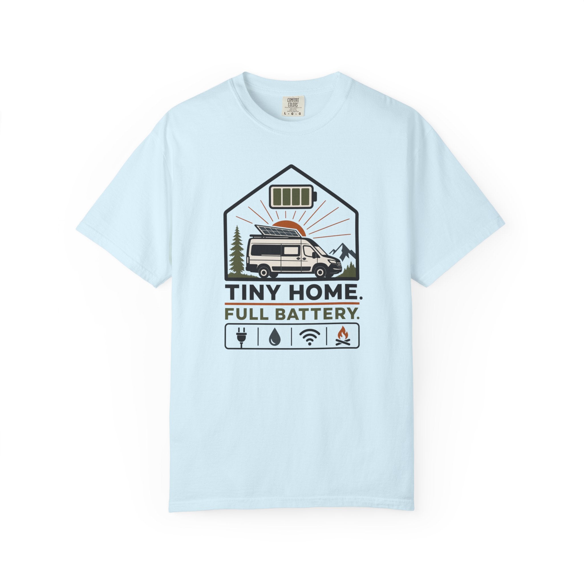 Tiny Home Full Battery - T-Shirt