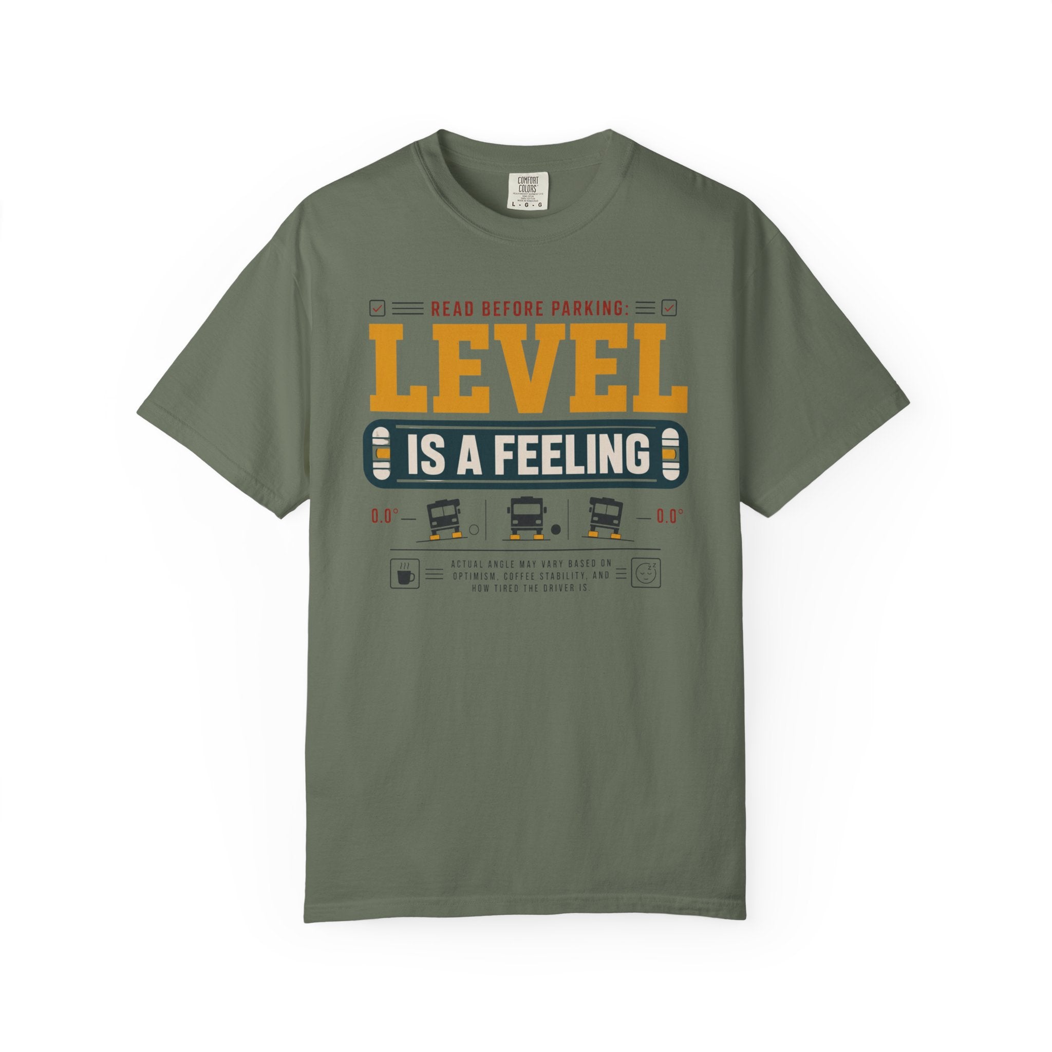 Read Before Parking Level Is A Feeling - T-Shirt