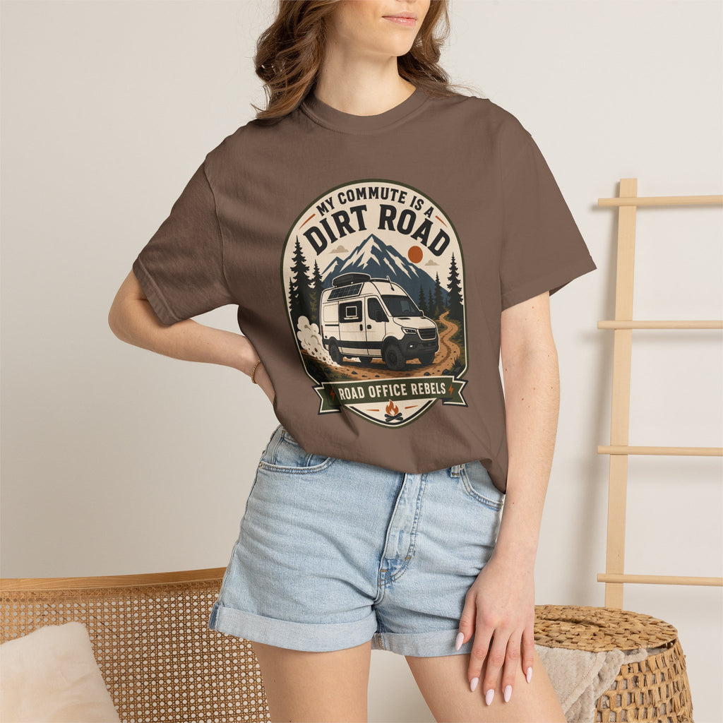 My Commute Is A Dirt Road - T-Shirt