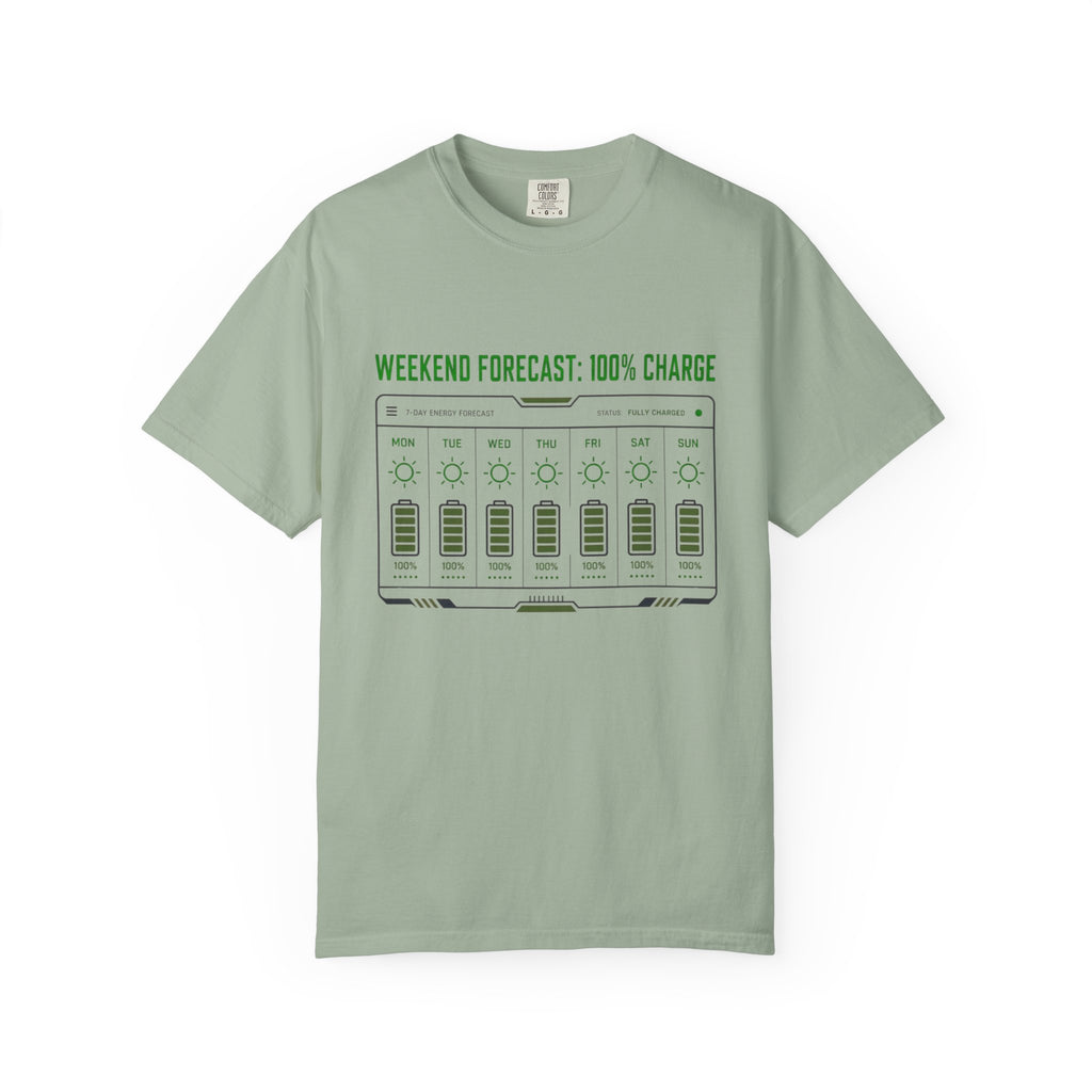 Weekend Forecast 100 Percent Charge - T-Shirt