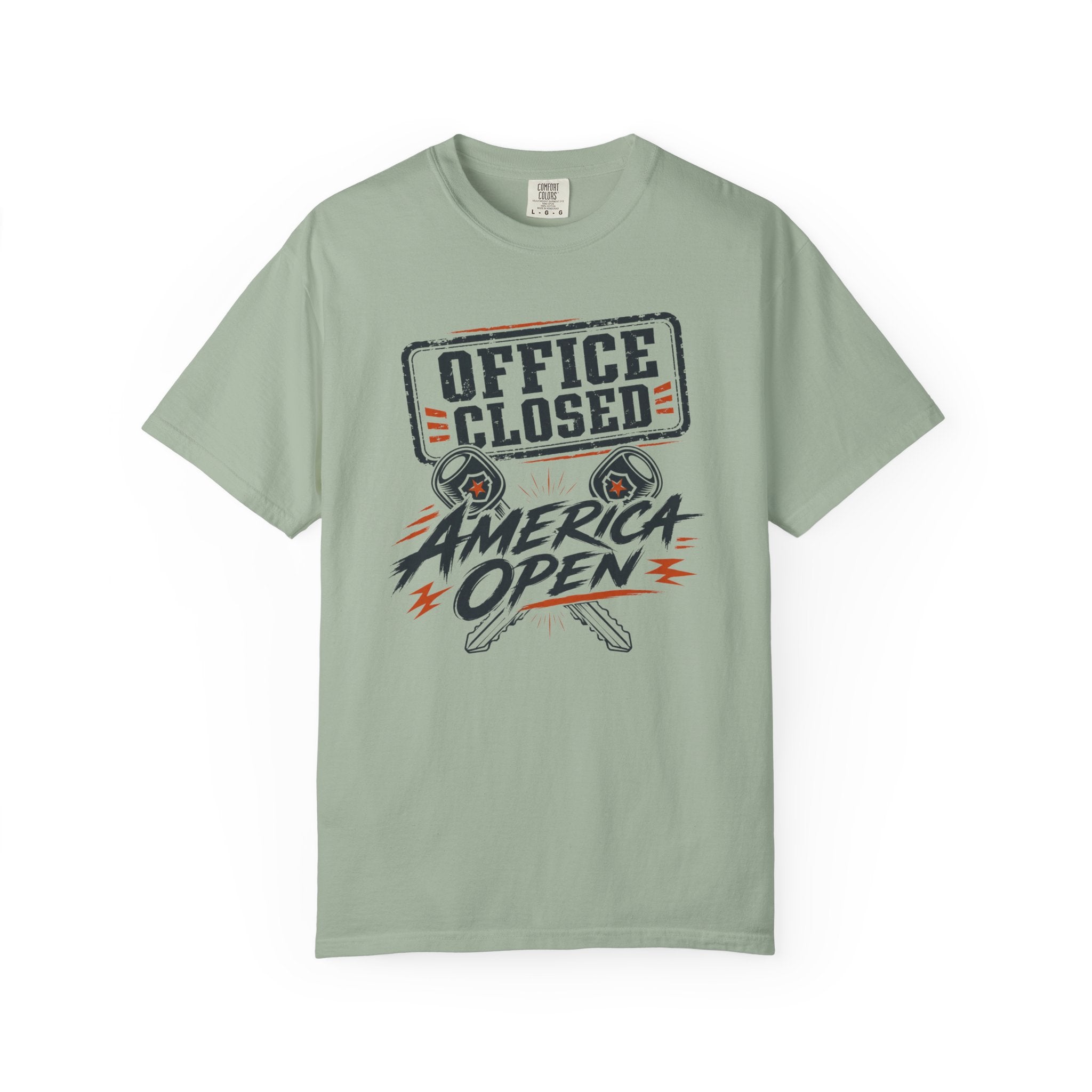 Office Closed America Open - T-Shirt