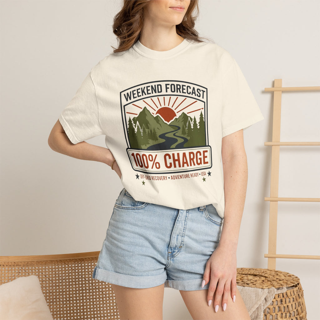 Weekend Forecast 100 Percent Charge - T-Shirt