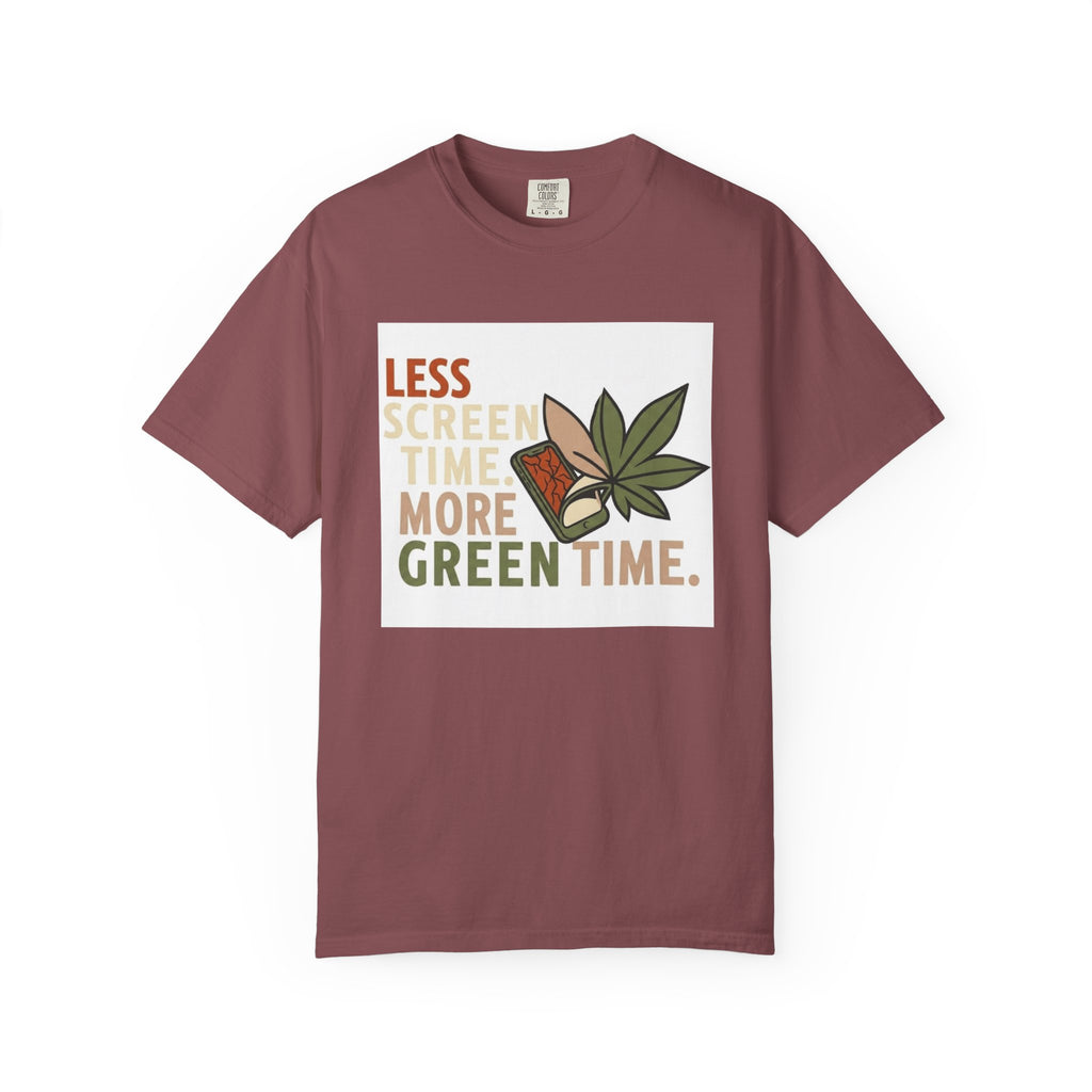 Less Screen Time More Green Time - T-Shirt