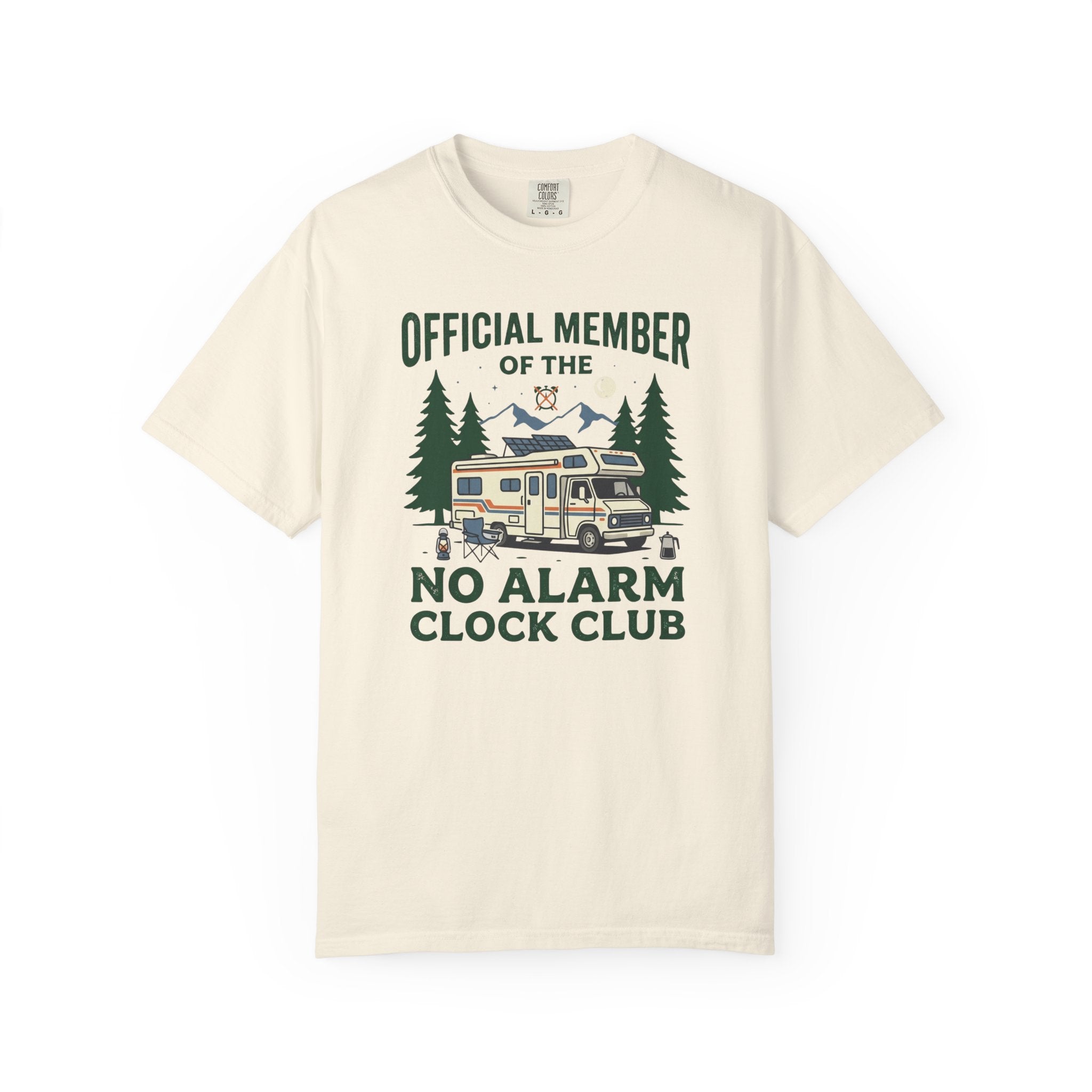 No Alarm Clock Club - T-Shirt