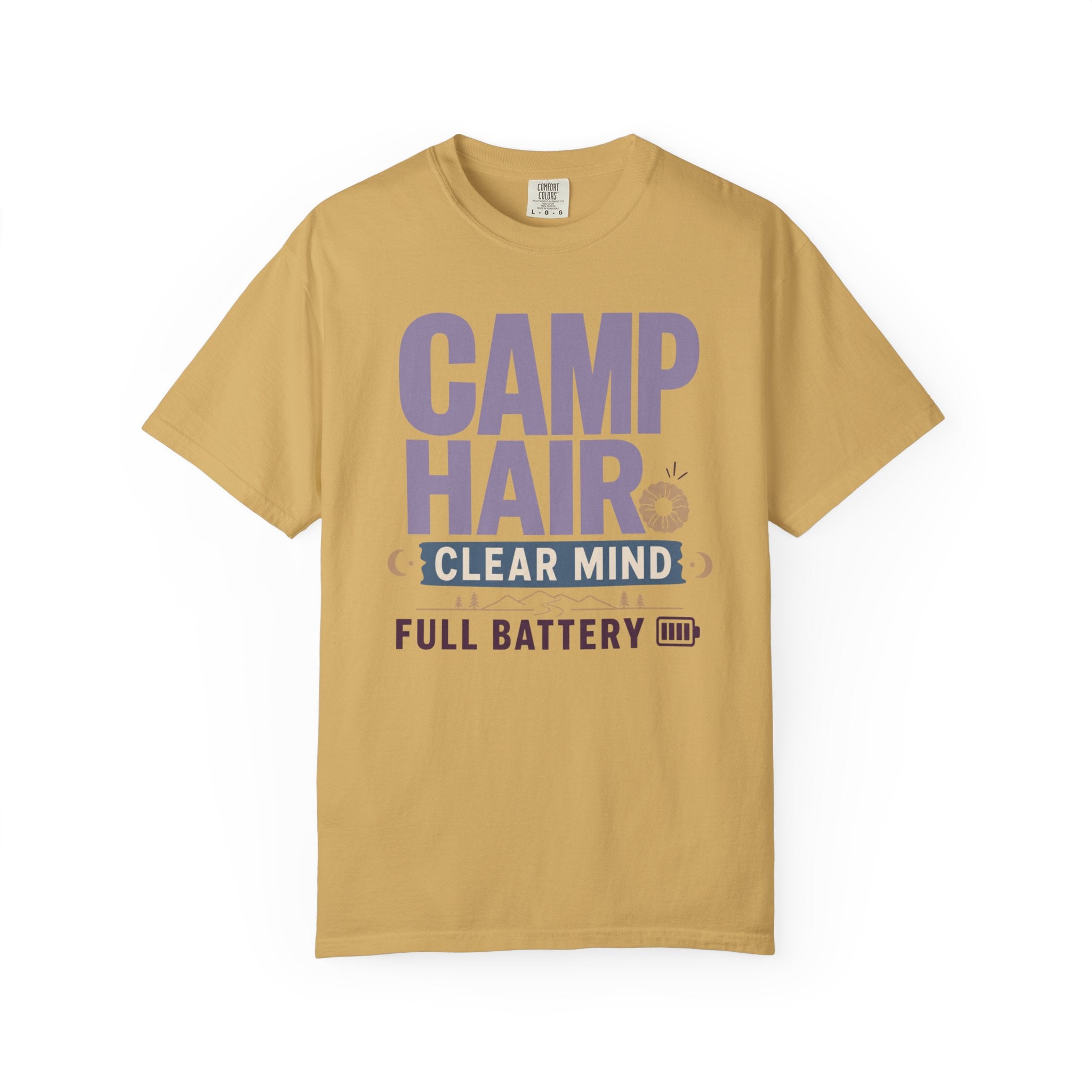 Camp Hair Clear Mind Full Battery - T-Shirt
