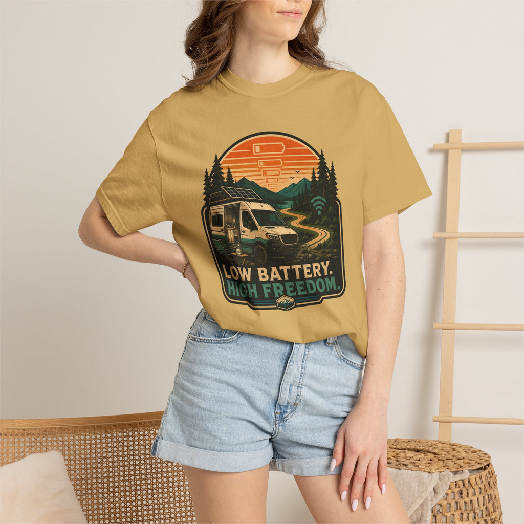 Low Battery High Freedom - T-Shirt