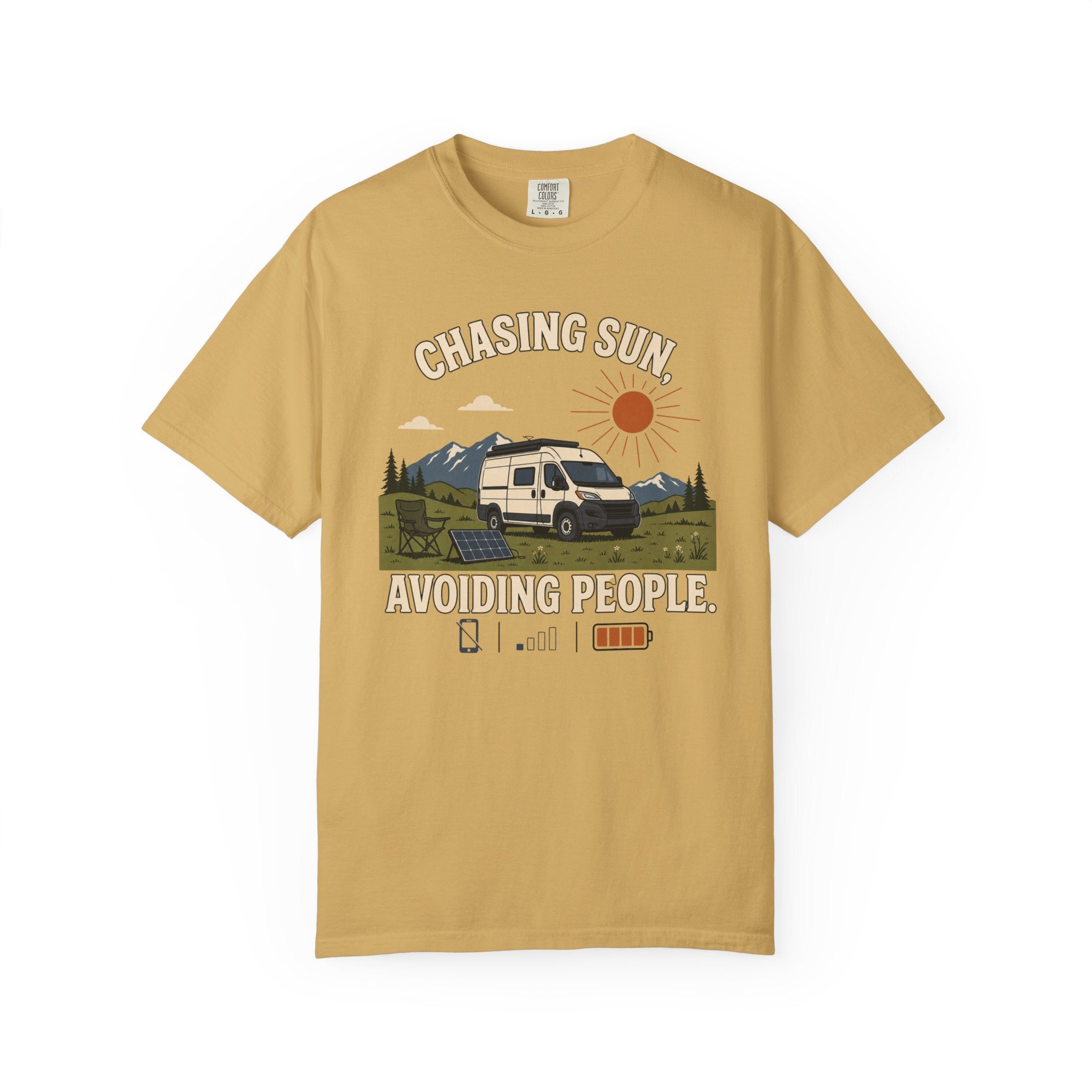 Chasing Sun Avoiding People - T-Shirt